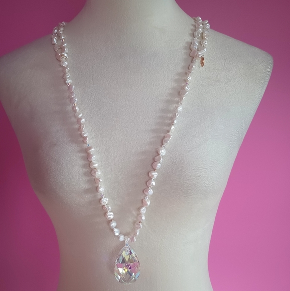 20" freshwater pearl necklace with 14K gold clasp - Picture 4 of 9